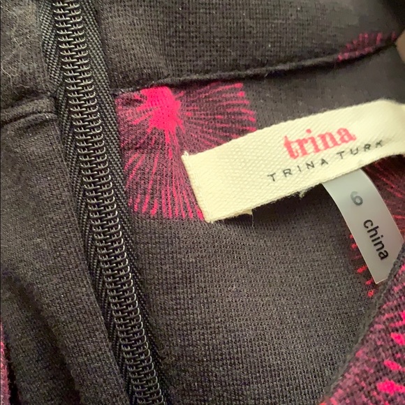 NWOT Trina Turk starburst sheath dress - Picture 5 of 6